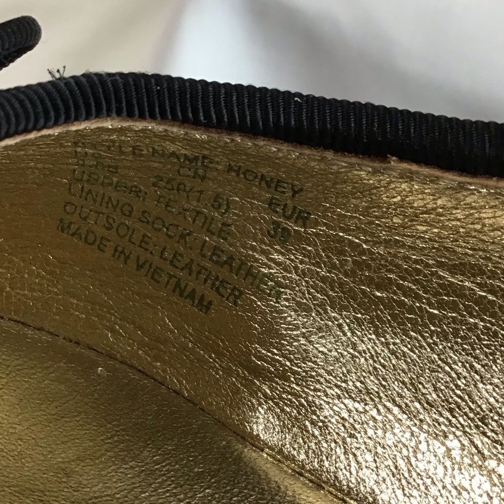 kate spade Glitter Honey Ballet Flat Shoes Size 8.5 - Picture 3 of 11